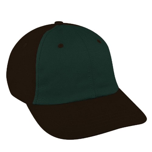 Hunter Green-Black Canvas Slide Buckle Dad Cap Hunter Green-Black Canvas Slide Buckle Dad Cap