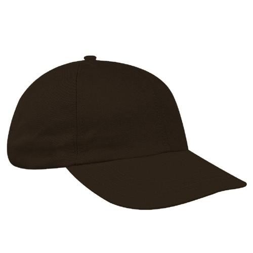 Black Canvas Velcro Dad Cap