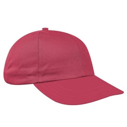 Nautical Red Denim Velcro Dad Cap
