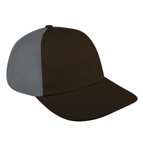 Black-Light Gray Denim Velcro Dad Cap