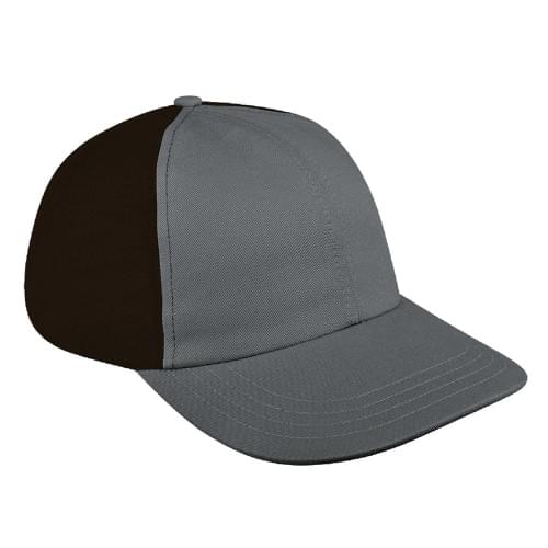 Contrast Back Brushed Self Strap Dad Cap