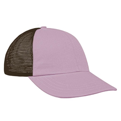 Pink-Black Meshback Snapback Dad Cap