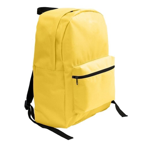 USA Made Nylon Poly Standard Backpacks, Gold-Gold, 8000-A4Q USA Made Nylon Poly Standard Backpacks, Gold-Gold, 8000-A4Q