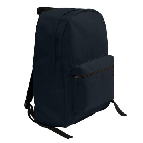 USA Made Duck Canvas Standard Backpacks, Black-Black, 8000-AHC