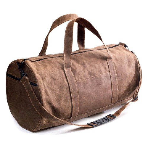 USA Made Waxed Canvas Medium Duffels, 8006533
