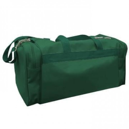 USA Made Poly Travel Carry On Duffels, Hunter Green-Hunter Green, 8006729-02-ASV