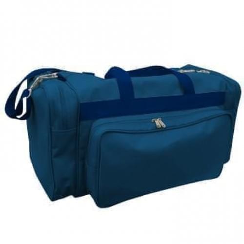 USA Made Poly Vacation Carryon Duffel Bags, Navy-Navy, 8006729-AWZ