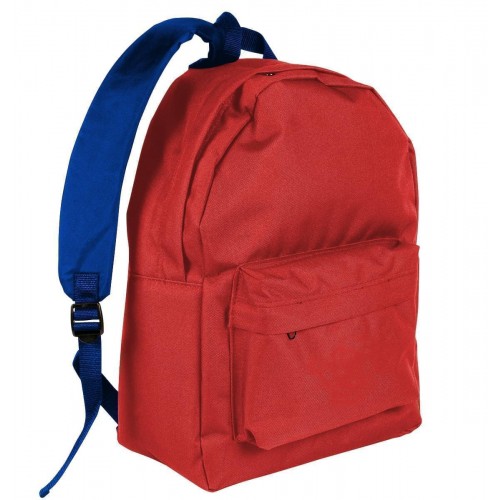 USA Made Nylon Poly Backpack Knapsacks, Red-Royal Blue, 8960-AZ3 USA Made Nylon Poly Backpack Knapsacks, Red-Royal Blue, 8960-AZ3