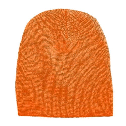 USA Made Knit Beanie Orange,  99B17685-BOR