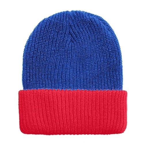 USA Made Knit Cuff Hat Royal Red,  99C244-ROY-RED