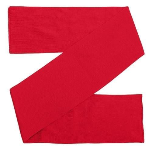 USA Made Knit 6 Inch Scarf Red,  99S606-RED