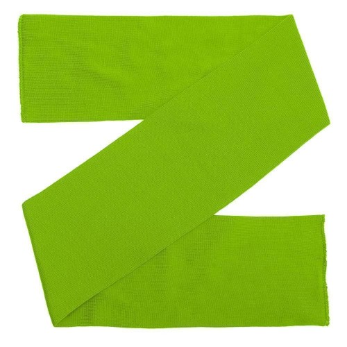USA Made Knit 6 Inch Scarf Safety Green,  99S606-SGR
