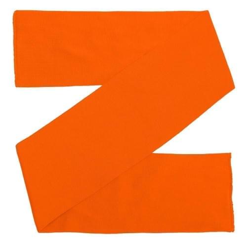 USA Made Knit 8 Inch Scarf Orange,  99S608-BOR