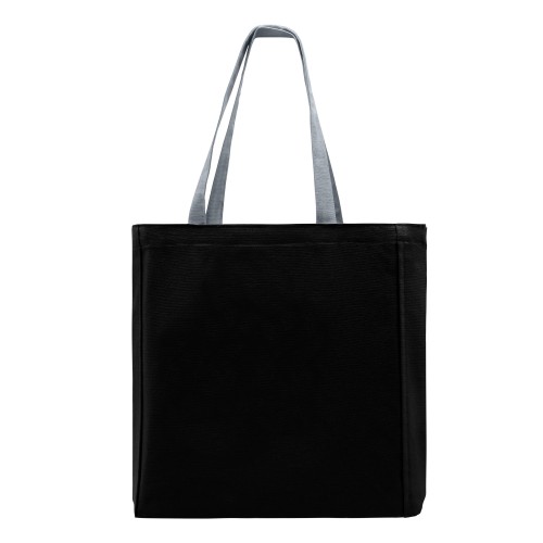 USA Made Black/Gray Long Handle Zip Top Dyed Gusset