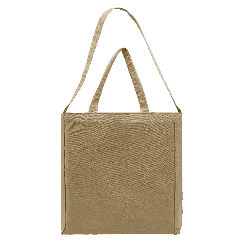 USA Made Natural Natural Canvas T Bottom Shoulder Carry Tote USA Made Natural Natural Canvas T Bottom Shoulder Carry Tote