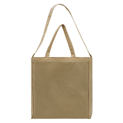USA Made Natural Natural Canvas T Bottom Shoulder Carry Tote USA Made Natural Natural Canvas T Bottom Shoulder Carry Tote