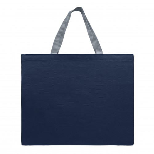 USA Made Navy/Graphite Zipper Pocket Dyed Canvas T Bottom