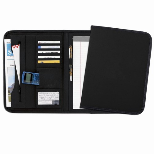 Tribeca Letter Folder-Nylon-Black