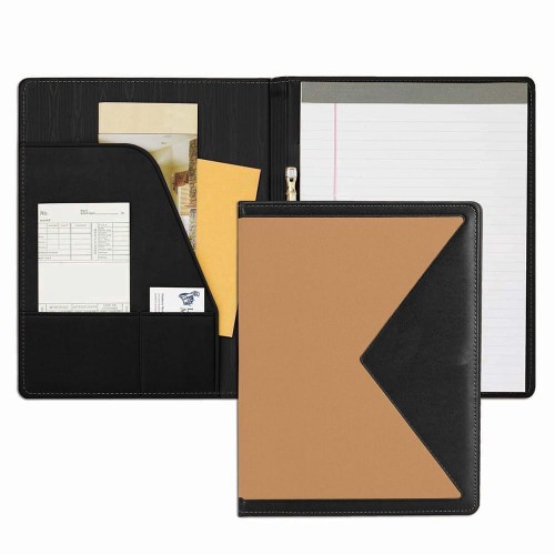 Edge Letter Folder-Matte-Black / Tan Edge Letter Folder-Matte-Black / Tan