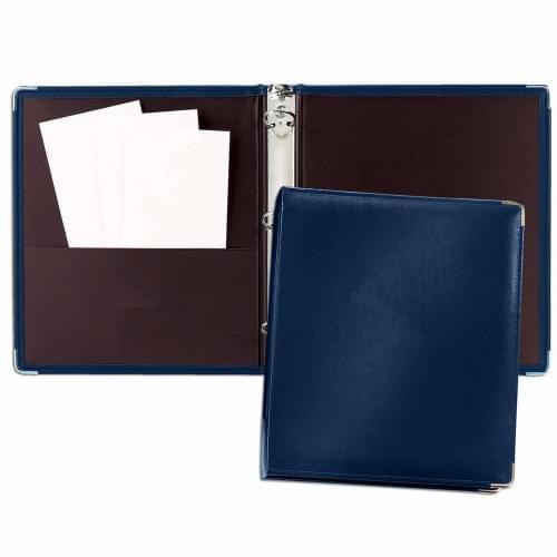 1/2" Noble Ring Binder-Matte-Navy