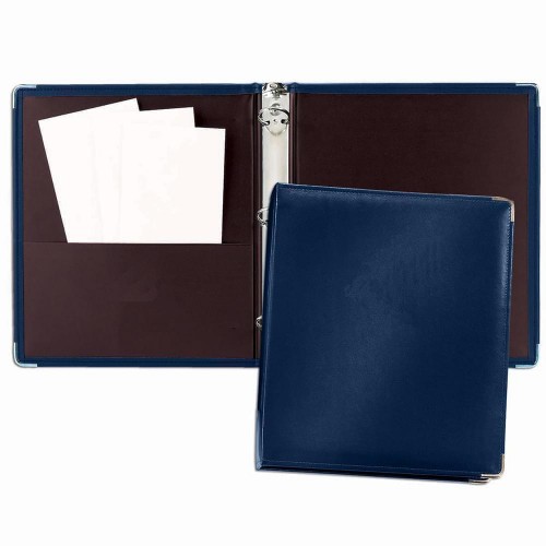 1" Noble Ring Binder-Matte-Navy 1" Noble Ring Binder-Matte-Navy