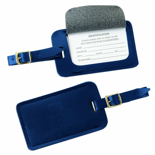 Luggage Tag-Matte-Navy