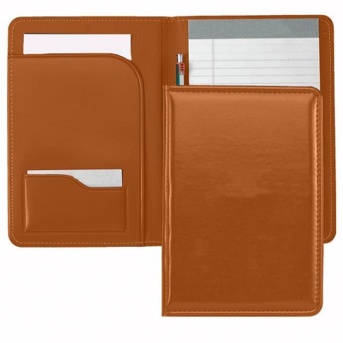 Grainedge Junior Folder-Faux Leather Vinyl-Brown Grainedge Junior Folder-Faux Leather Vinyl-Brown