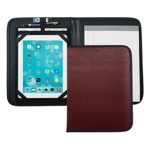 Tribeca Tablet Folio-Matte-Burgundy
