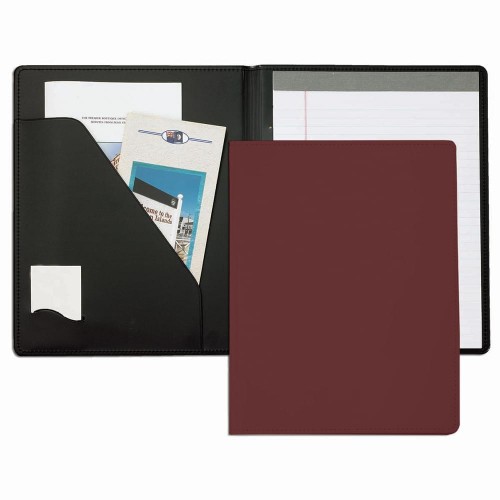 Superior Letter Folder-Matte-Burgundy Superior Letter Folder-Matte-Burgundy