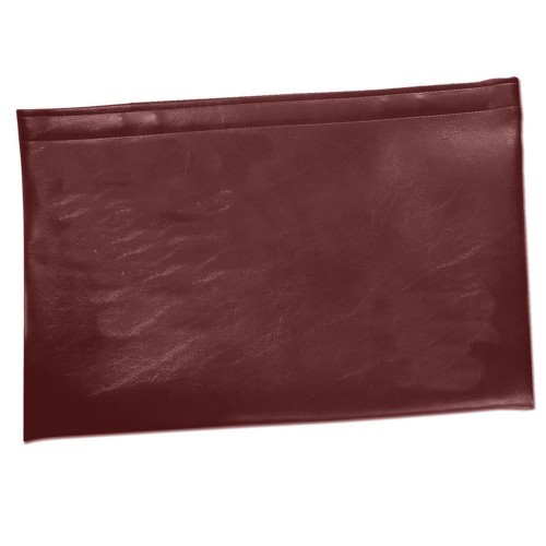 Stitched Briefcase-Polished-Burgundy