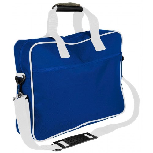 USA Made Nylon Poly Notebook Sleeves, Royal Blue-White, CPKVA59P04