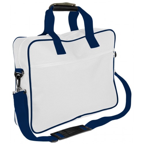 USA Made Nylon Poly Notebook Sleeves, White-Navy, CPKVA59P3Z USA Made Nylon Poly Notebook Sleeves, White-Navy, CPKVA59P3Z
