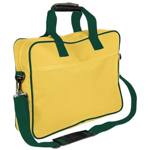 USA Made Nylon Poly Notebook Sleeves, Gold-Hunter Green, CPKVA59P4V USA Made Nylon Poly Notebook Sleeves, Gold-Hunter Green, CPKVA59P4V