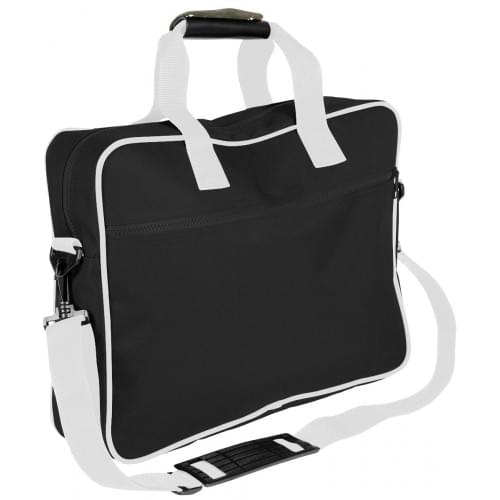 USA Made Nylon Poly Notebook Sleeves, Black-White, CPKVA59PO4
