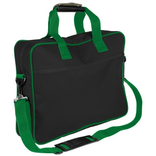 USA Made Nylon Poly Notebook Sleeves, Black-Kelly Green, CPKVA59POW USA Made Nylon Poly Notebook Sleeves, Black-Kelly Green, CPKVA59POW