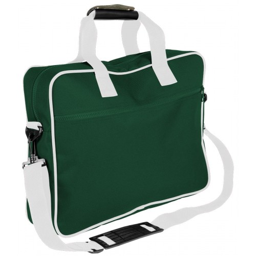 USA Made Nylon Poly Notebook Sleeves, Hunter Green-White, CPKVA59PS4