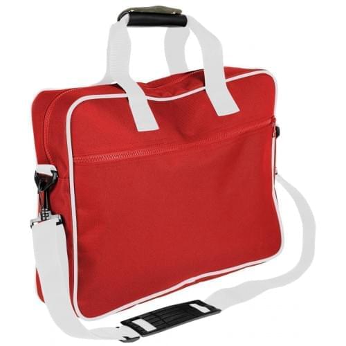 USA Made Nylon Poly Notebook Sleeves, Red-White, CPKVA59PZ4