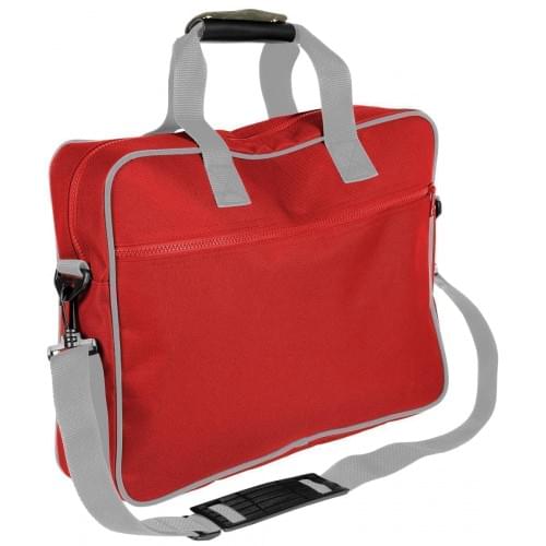 USA Made Nylon Poly Notebook Sleeves, Red-Grey, CPKVA59PZU