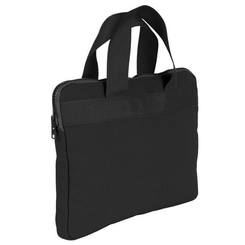 USA Made Nylon Poly Business Cases, Black-Black, DJAV319POR