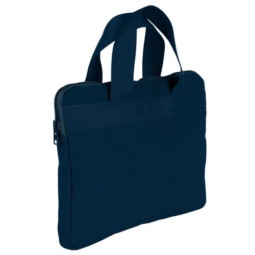 USA Made Nylon Poly Business Cases, Navy-Navy, DJAV319PWZ