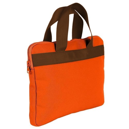 USA Made Nylon Poly Business Cases, Orange-Brown, DJAV319PXS USA Made Nylon Poly Business Cases, Orange-Brown, DJAV319PXS