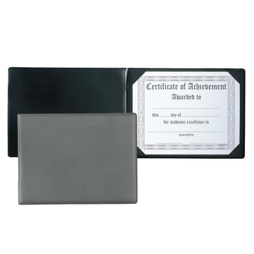 Sealed Certificate Holder-Gray