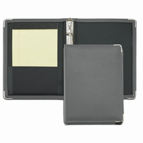 Noble Junior 3/4" Ring Binder-Polished-Gray