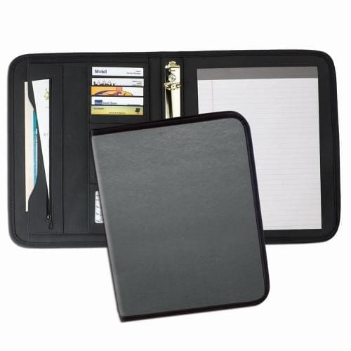 Tribeca 1" Ring Binder-Polished-Gray