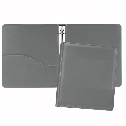 1" Lethredge Ring Binder-Polished-Gray