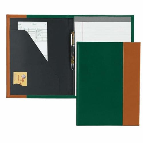 Manhattan Letter Folder-Matte-Hunter / Tan