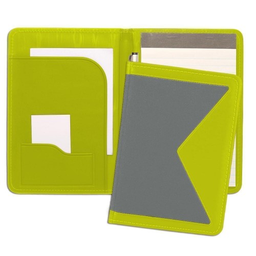 Edge Junior Folder-600 Denier Nylon and Faux Leather Vinyl-Grey / Lime Edge Junior Folder-600 Denier Nylon and Faux Leather Vinyl-Grey / Lime