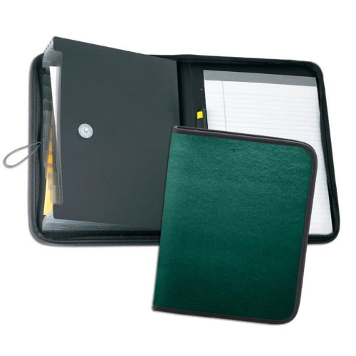 Accordion Letter Folder-Polished-Hunter