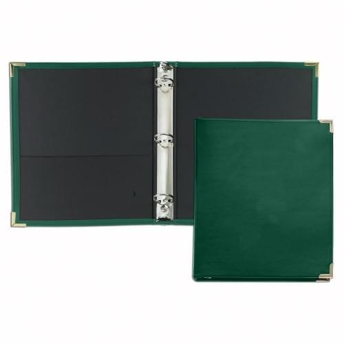 1" Stitched Ring Binder-Matte-Hunter