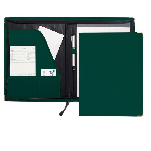 Prestige Letter Zipper Folder-Polished-Hunter